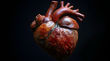 Human heart anatomical model