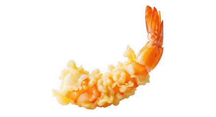 Delicious shrimp tempura, a japanese delicacy