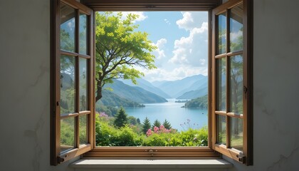 window with a view