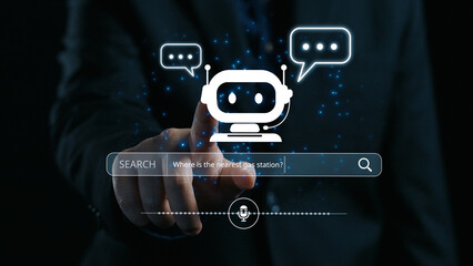 AI assistant with voice chat interface, combining smart chatbot, voice command, and AI-powered control search tools. Agentic AI assistant helps users search and chat naturally. Elide