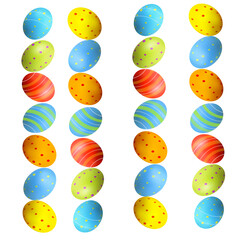 set of colored balls