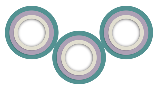 Abstract concentric circles in pastel colors background - Powered by Adobe