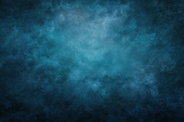 Obraz premium Abstract textured deep blue and teal backdrop with a lighter center