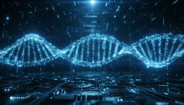DNA Helix Digital Technology - Powered by Adobe