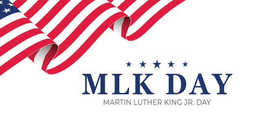Fototapeta premium Martin Luther King Jr. Day 'I Have a Dream' Commemoration Banner