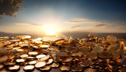 capturing precious metals background