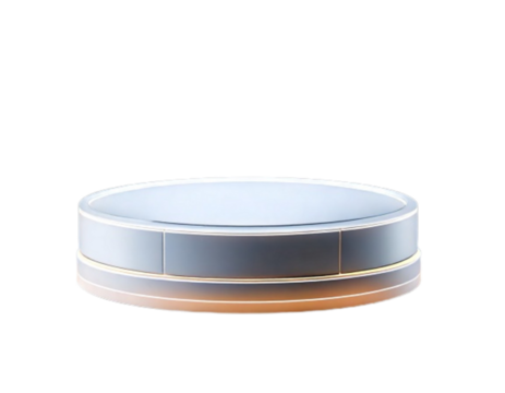 Abstract White Pedestal Podium with Soft Shadows, Front View, Realistic 3D Vector Illustration, Isolated on Transparent Background PNG - Powered by Adobe