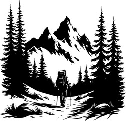 Into the Mountain Path