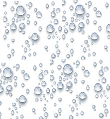 Raindrops PNG – Transparent Water Droplets