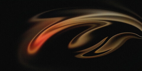 Abstract brown gradient color background texture with grainy effect