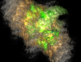 Imaginatory fractal abstract background Image