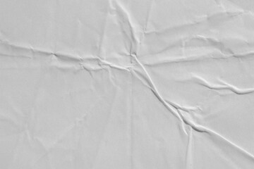 Creased paper poster texture overlay effect, png wrinkled paper surface design element