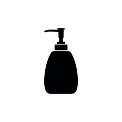 Soap Dispenser Icon Silhouette