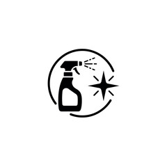 Deep Clean Icon Silhouette