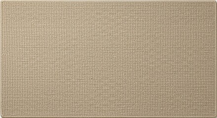 Beige Indoor Door Mat - A simple, beige colored mat perfect for indoor , providing a practical solution for keeping floors clean