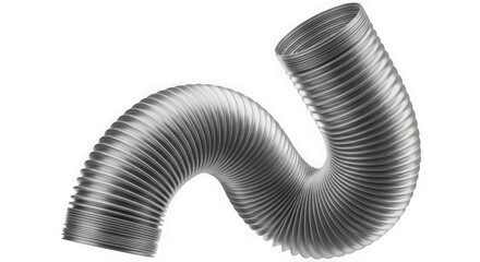 Flexible aluminum ventilation duct for air conditioning