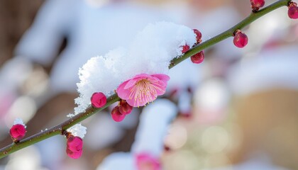 pink magnolia flowers