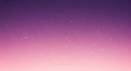 Fototapeta premium A gradient of pink and purple with small white dots scattered across the background creating a starry sky