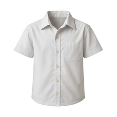 PNG Classic white short-sleeve shirt
