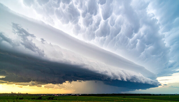 Kumulujące się chmury burzowe