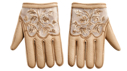 old wooden carved ornament on the white background