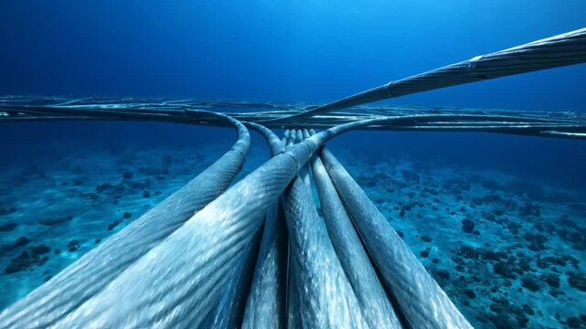 Underwater Cables Connecting the World Beneath the Ocean Depths