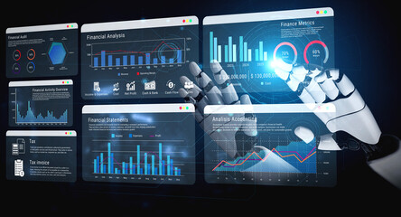 Artificial intelligence enhances financial dashboard and data analytics reporting system for better...