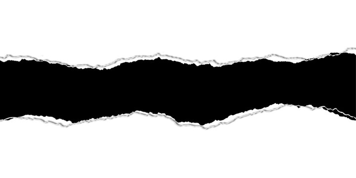 black and white background. neat frames of fragmentary gap torn paper texture. black white fragmentary gap torn paper transition