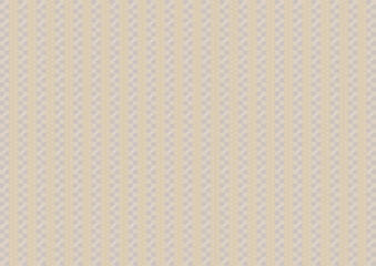 ドットとスクエアのストライプ（黄土色）