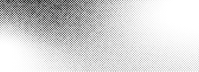 Abstract diagonal gradient halftone pattern A gradiant of black and white dots creating a textured abstract background with varying Pixelated wave shadow texture. Abstract halftone gradation pattern 