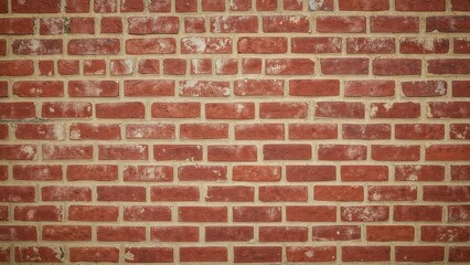 Fototapeta premium Brick wall texture background with old red bricks.