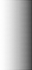 Abstract diagonal gradient halftone pattern A gradiant of black and white dots creating a textured abstract background with varying Pixelated wave shadow texture. Abstract halftone gradation pattern 