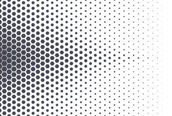 Abstract diagonal gradient halftone pattern A gradiant of black and white dots creating a textured abstract background with varying Pixelated wave shadow texture. Abstract halftone gradation pattern 