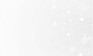 Transparent PNG snow and delicate snowflakes, soft frosty glow, cold sparkle and magical winter texture for Christmas and New Year art