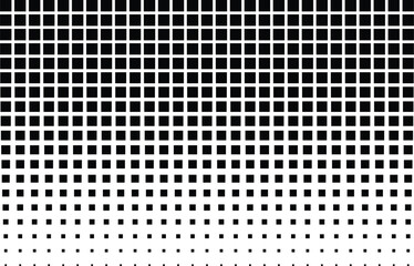 Abstract diagonal gradient halftone pattern A gradiant of black and white dots creating a textured abstract background with varying Pixelated wave shadow texture. Abstract halftone gradation pattern 