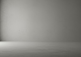 Abstract, minimalist image showing a vast, uniform blank wall or background. Represents numbness, detachment, and lack of sensory input ,coldness ,awareness ,sensory