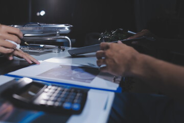 Doctors are meeting at the hospital to discuss treatment options and share experiences with colleagues.