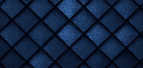 Obraz premium A blue background with squares of different sizes