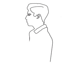 Minimalist line art illustration featuring elegant continuous lines, modern aesthetic, clean outline drawing. Perfect for branding, posters, fashion design, wall art, and digital graphics.