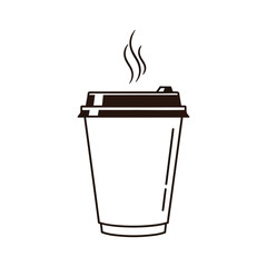 a coffee cup vector icon