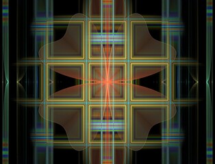 Imaginatory fractal abstract background Image