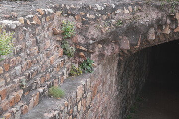 &ldquo;Ancient Octagonal Mughal Pavilion in Lush Field Landscape&rdquo;