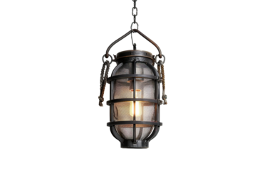 Old street lantern on white background.png	