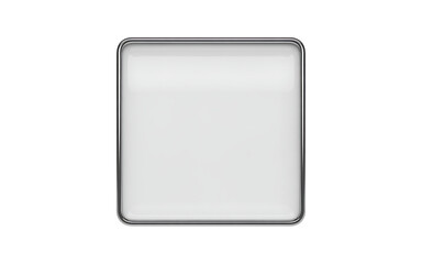 blank photo frame isolated