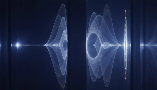 Soundwave Visualization | Audio Frequency Patterns | Scientific Acoustics & Tech Design


