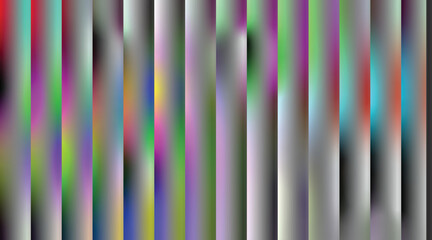 Vertical color bars with gradient effects and solid color blocks creating a modern digital background