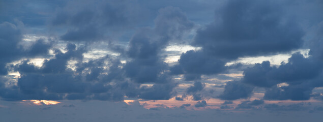Beautiful sky with cloudscape