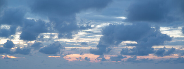Beautiful sky with cloudscape