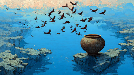 "Sanmiao Defeated - Migration Like Starfire", Xia-Shang-Zhou Miao Migration Epic, Tragic Journey of Defeated Tribe