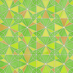seamless pattern with geometric shapes